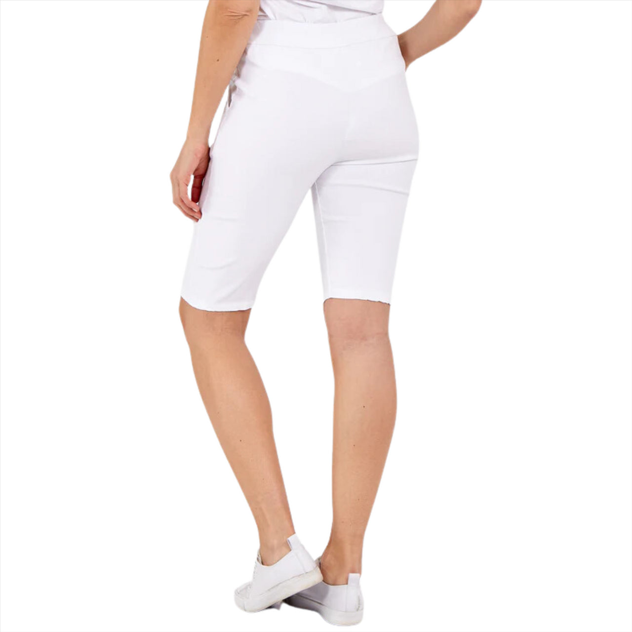 Magic Shorts Super Stretch Plain Shorts | White | One Size