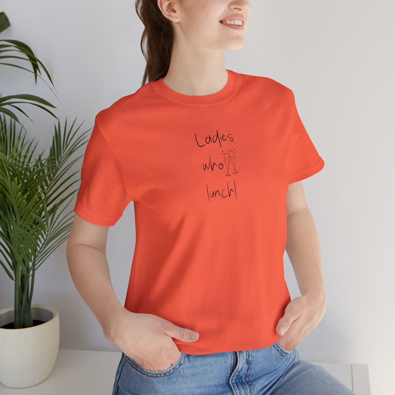 Ladies Who Lunch Cotton T-Shirt