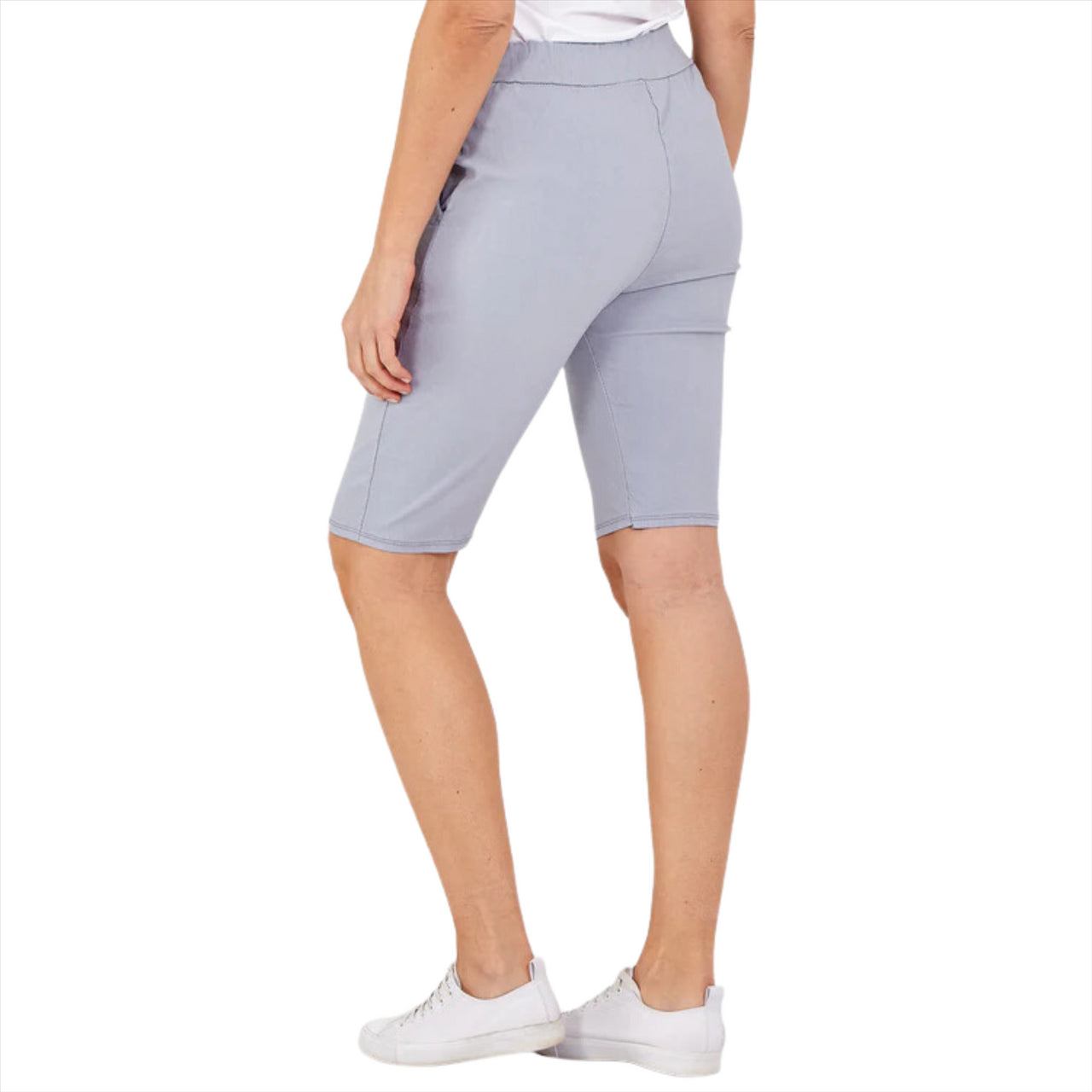 Magic Shorts Super Stretch Plain Shorts | Grey | One Size