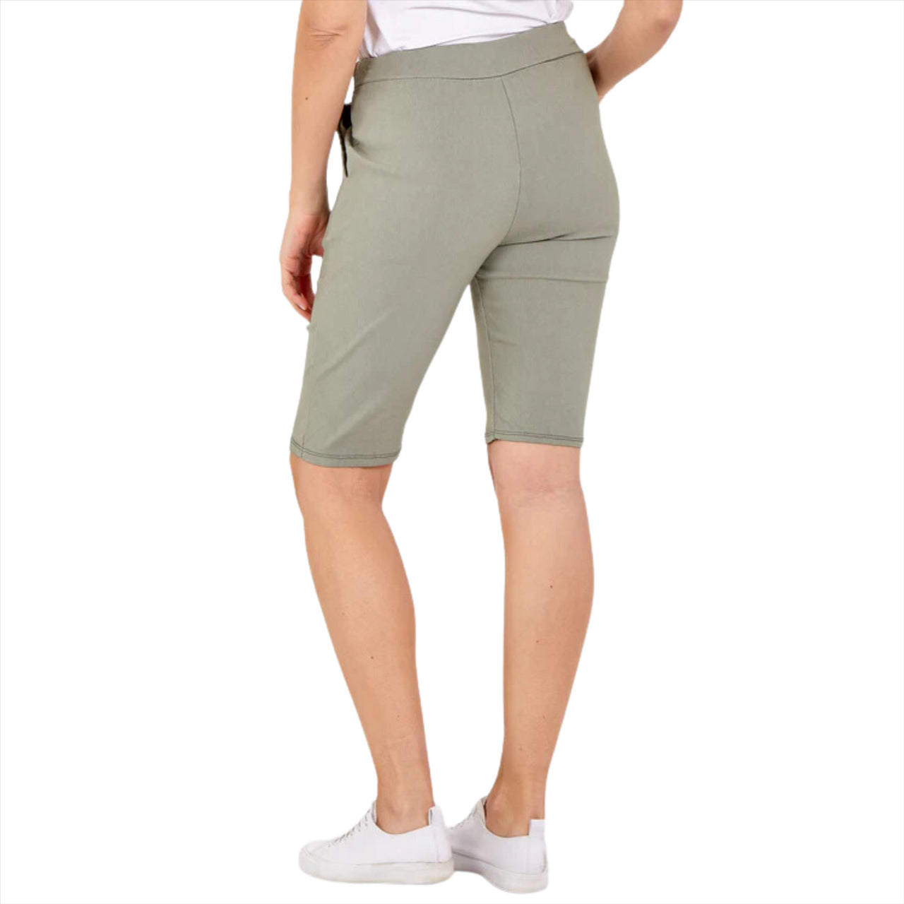Magic Shorts Super Stretch Plain Shorts | Khaki | One Size