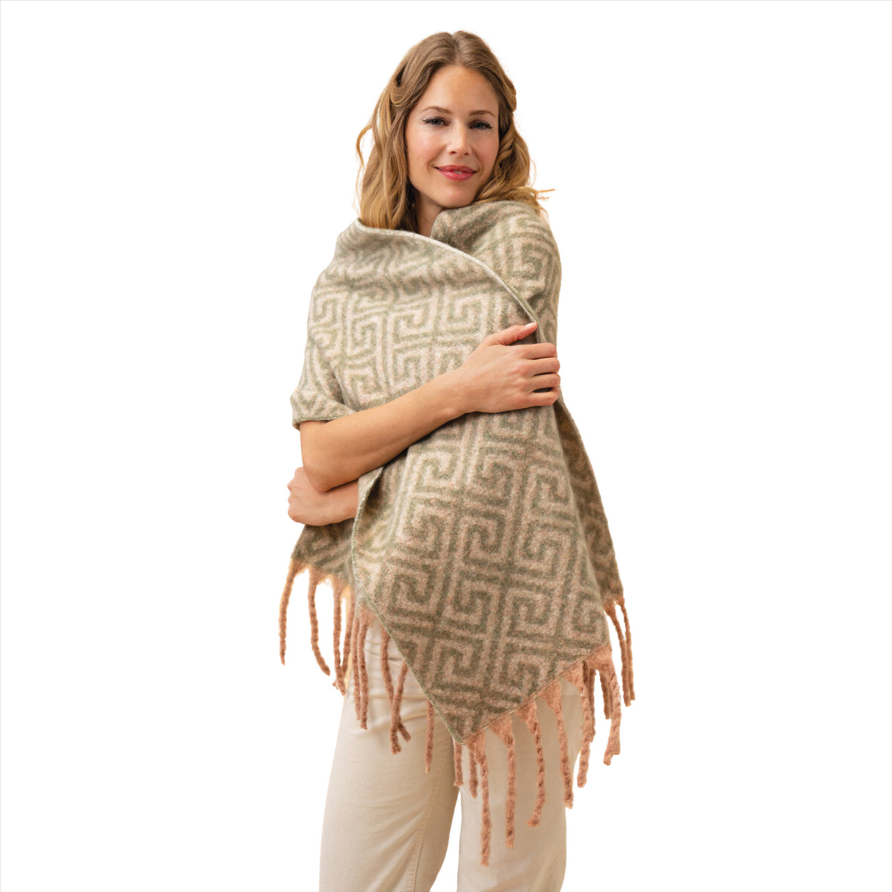 Powder Athena Cosy Knit Scarf | Olive and Petal