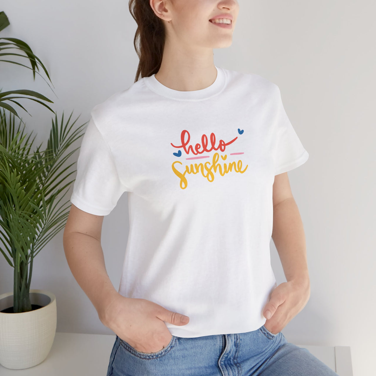 Hello Sunshine Cotton T-Shirt