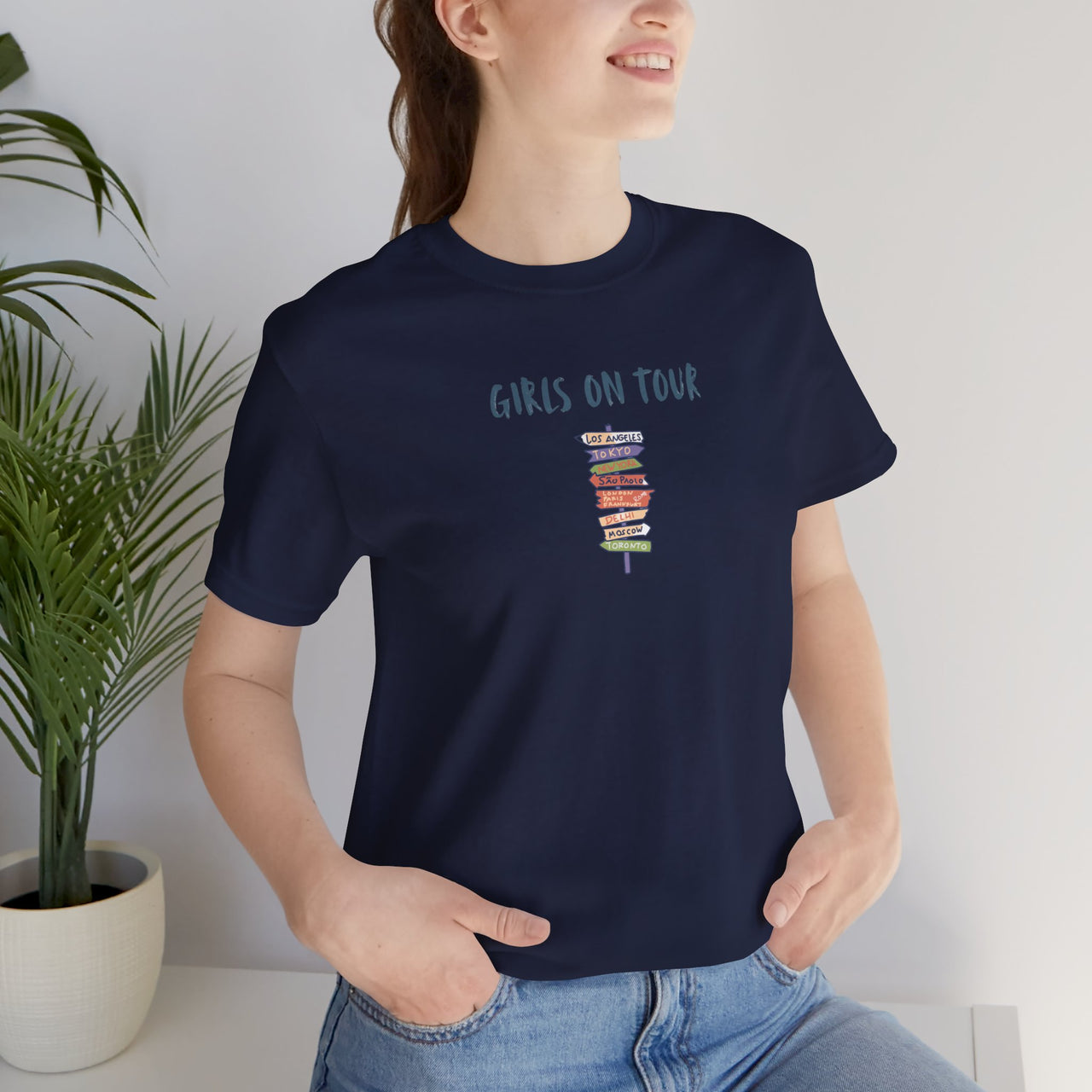 Girls on Tour Cotton T-Shirt