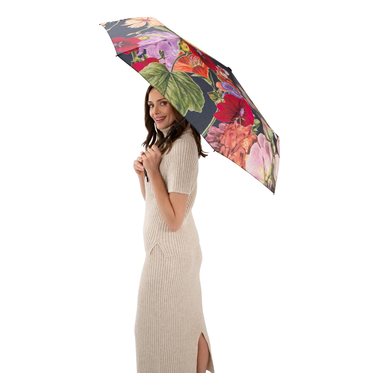 Powder Umbrella | Midnight Posy