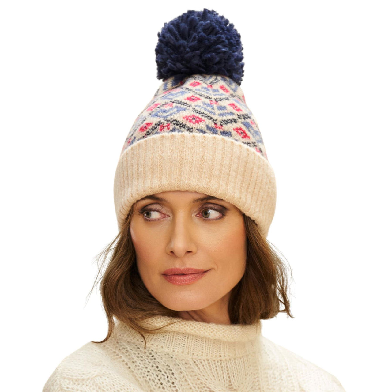 Powder Kristi Bobble Hat  | Cream