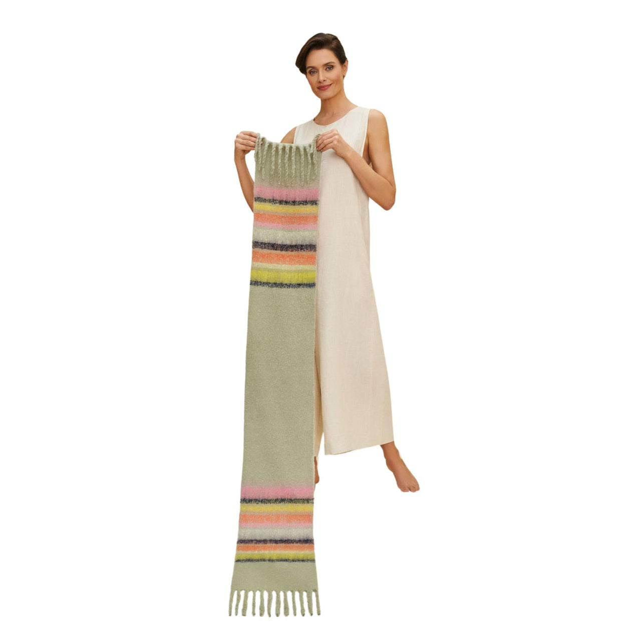 Powder Sammy Cosy Scarf | Moss