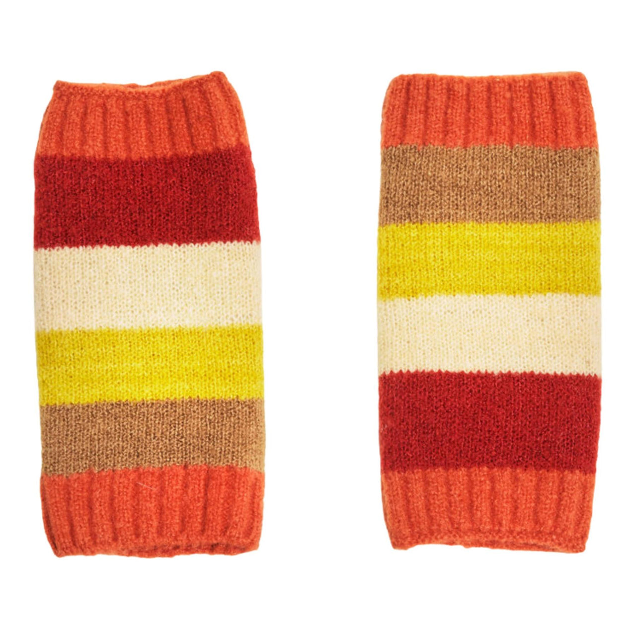 Powder Lilia Wrist Warmers  | Sunset Mix