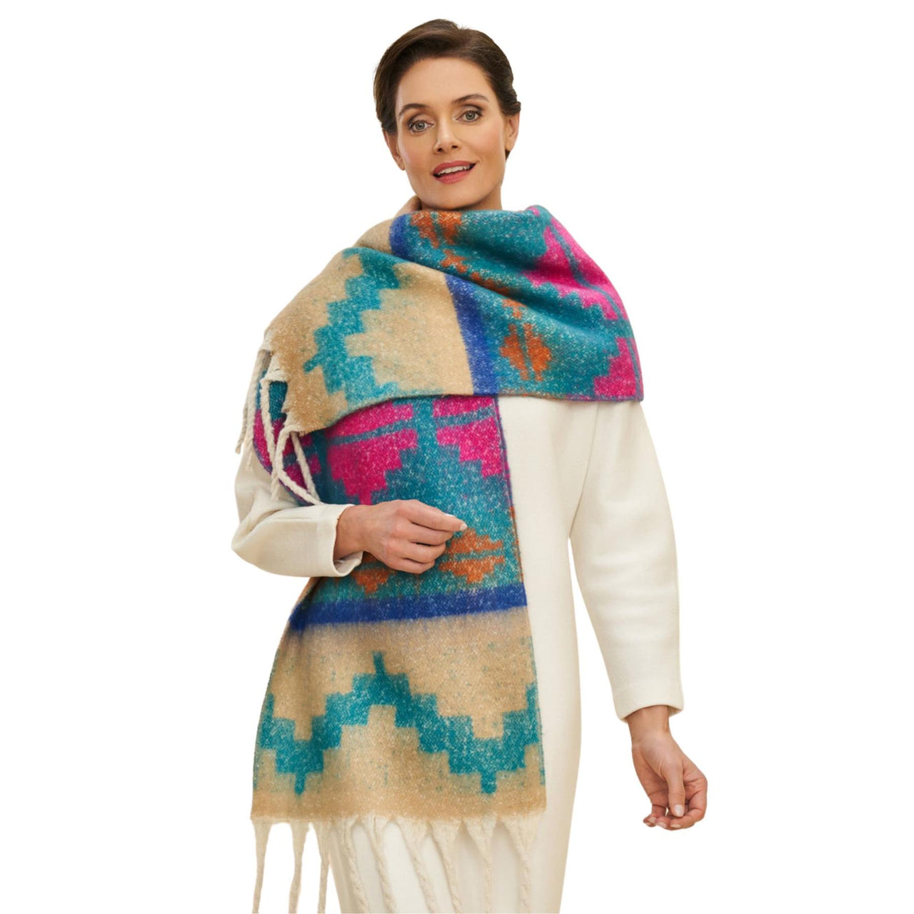 Powder Koko Cosy Scarf | Pink Mix
