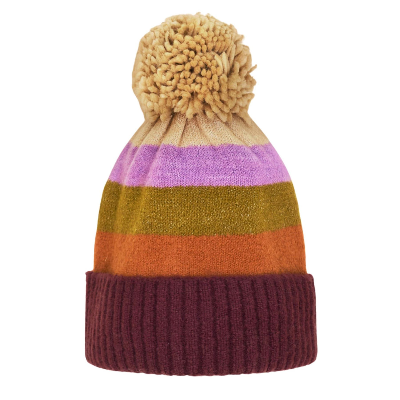 Powder Lilia Bobble Hat  | Vintage Mix