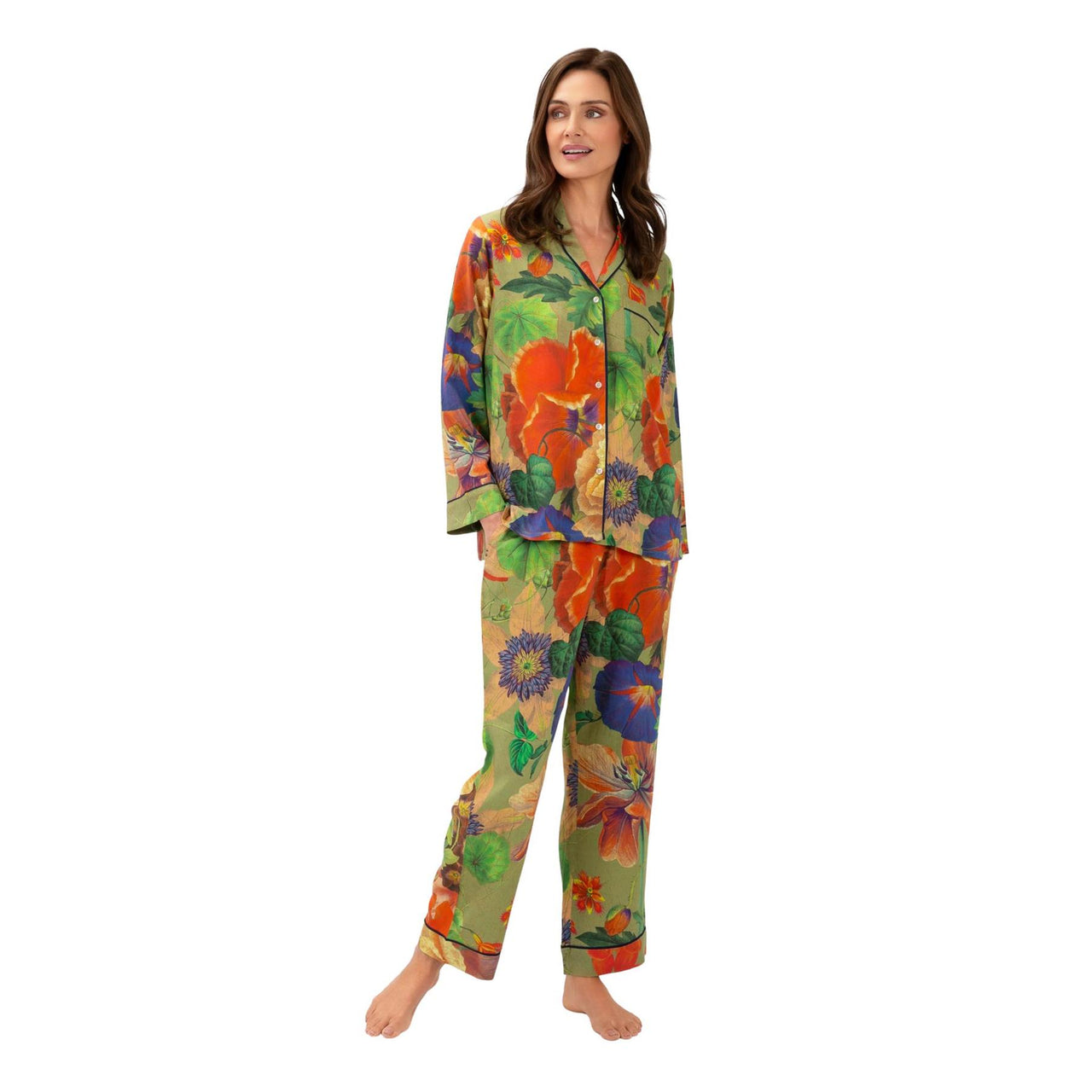 Powder Botanical Bouquet Super Soft Luxury Pyjamas