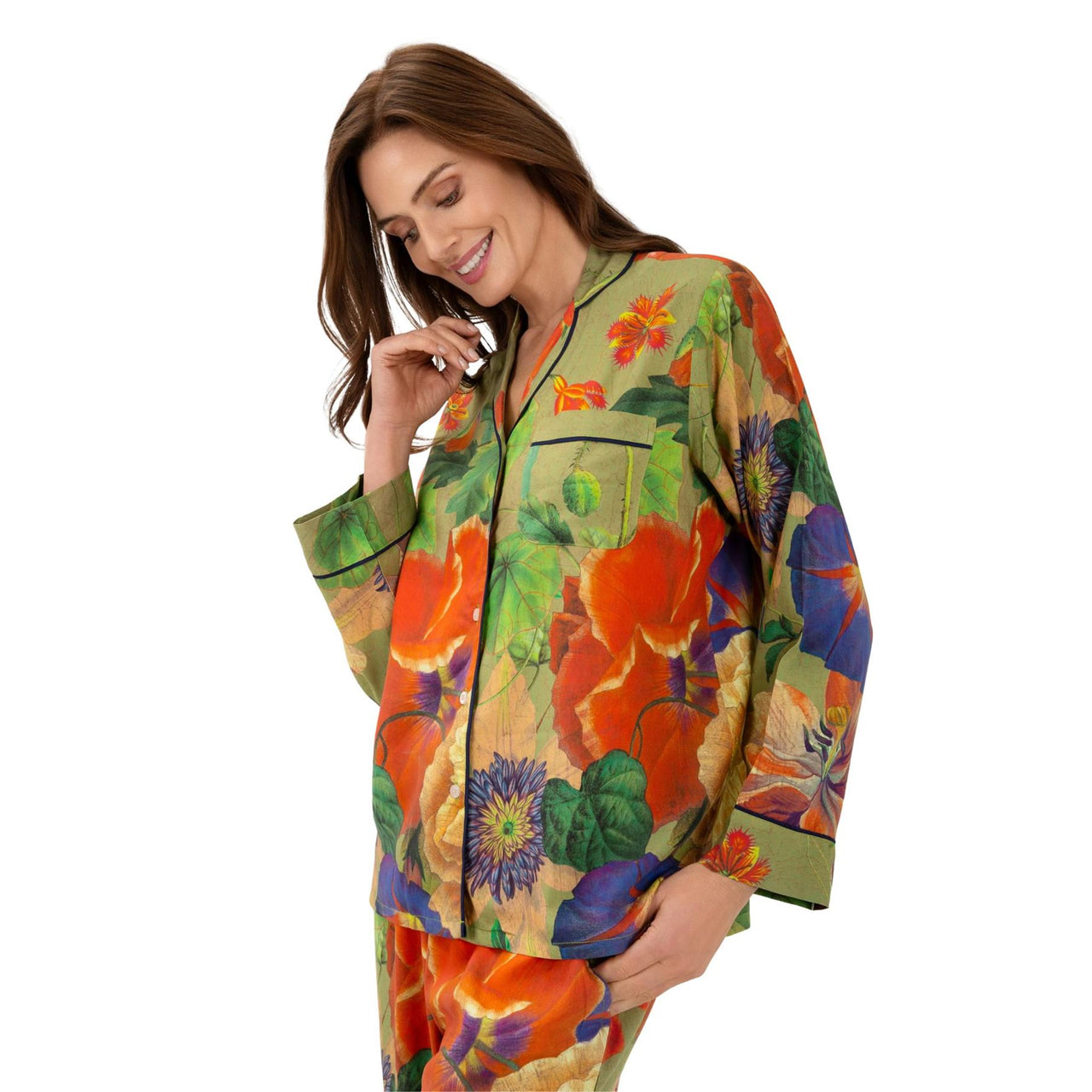 Powder Botanical Bouquet Super Soft Luxury Pyjamas