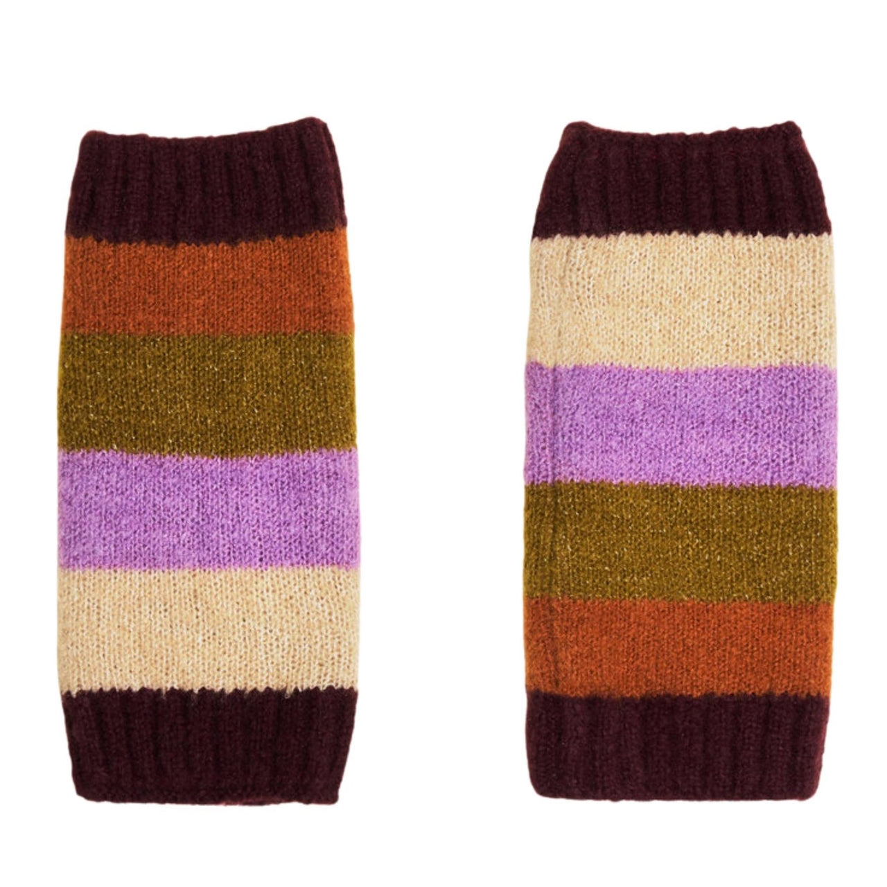 Powder Lilia Wrist Warmers  | Vintage Mix