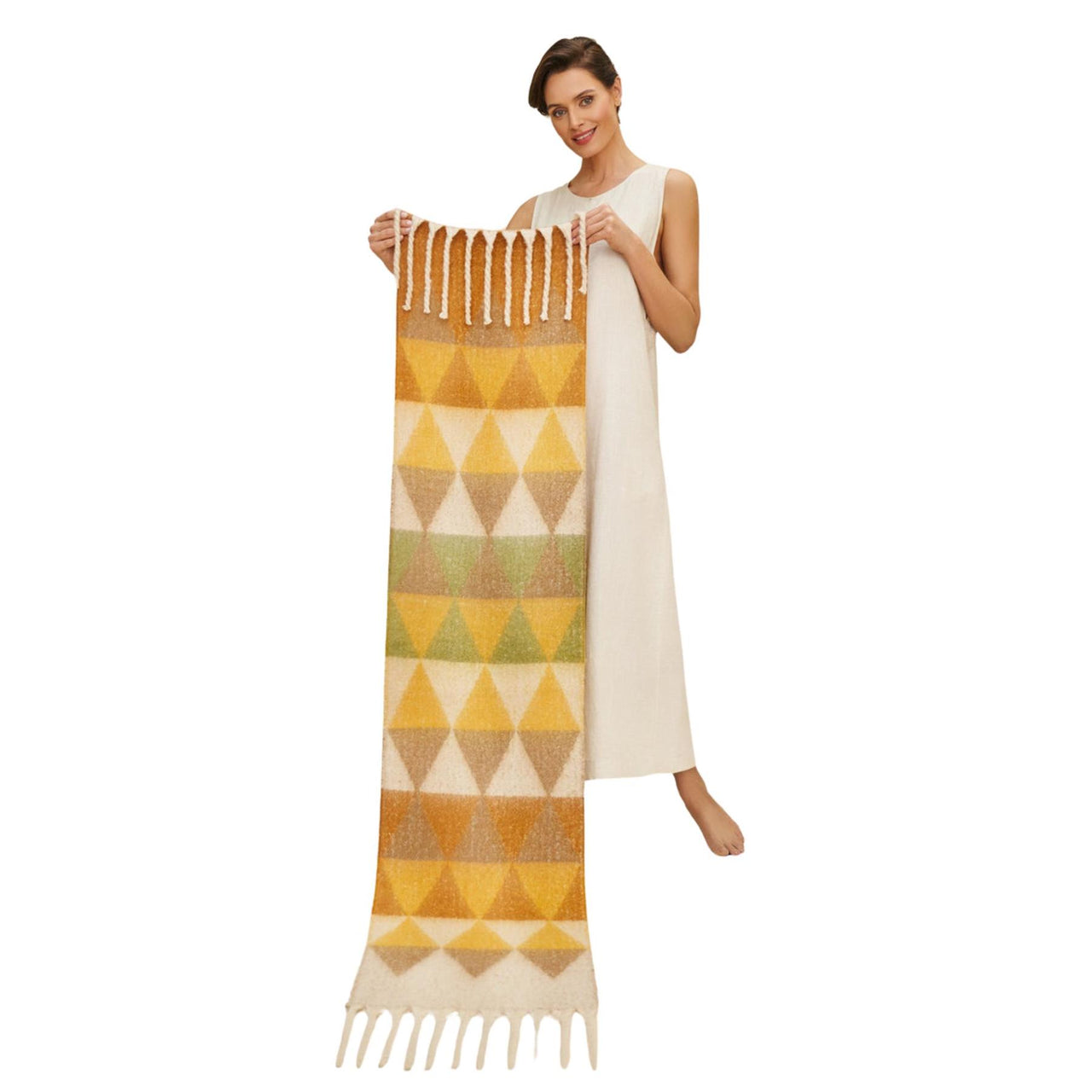 Powder Lulu Cosy Scarf | Mustard Mix