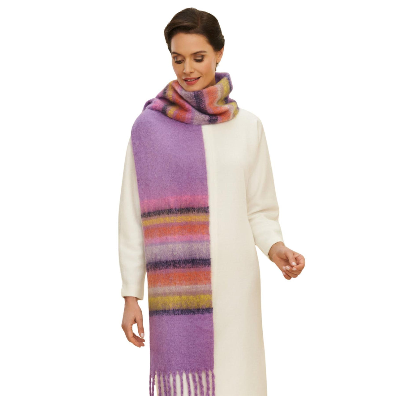 Powder Sammy Cosy Scarf | Violet