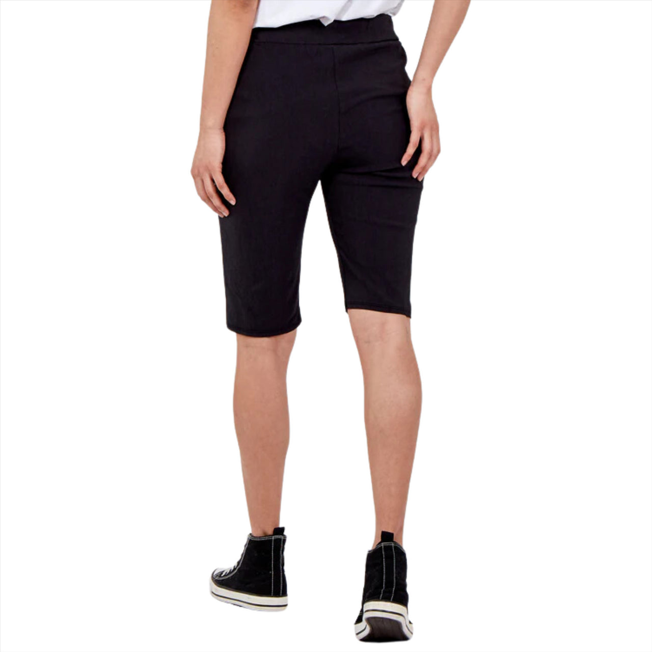Magic Shorts Super Stretch Plain Shorts | Black | One Size