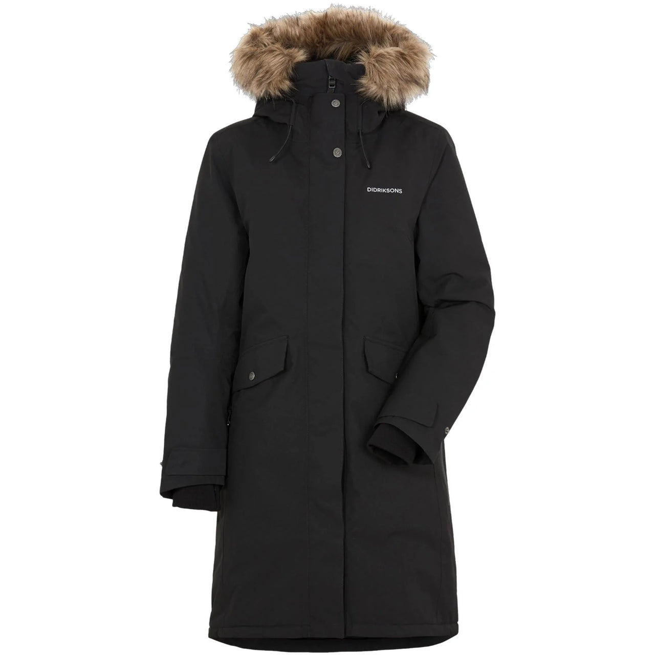 Didriksons Erika 3 Womens Parka | Black