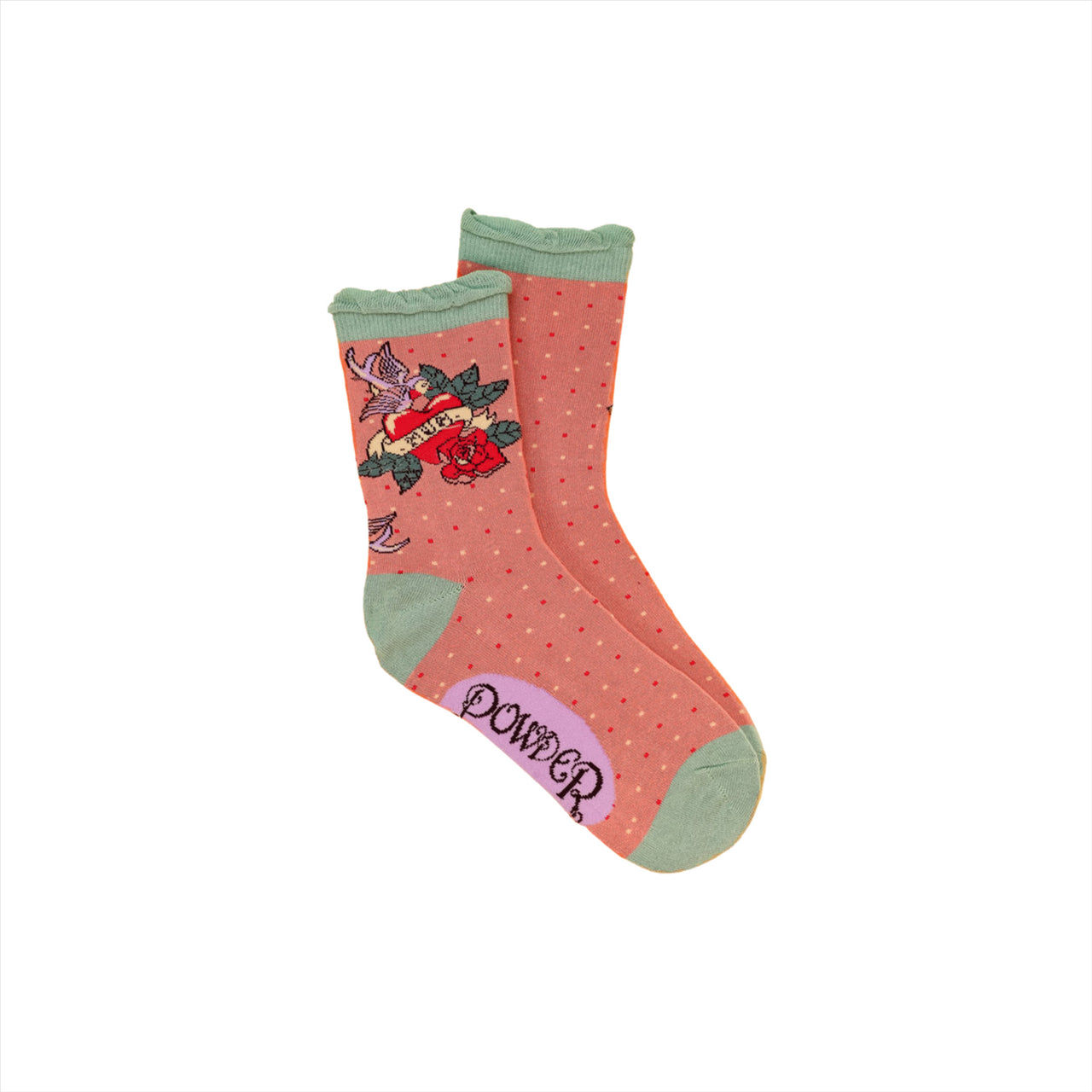 Powder Women's Ankle Socks | Tattoo 'Mum'