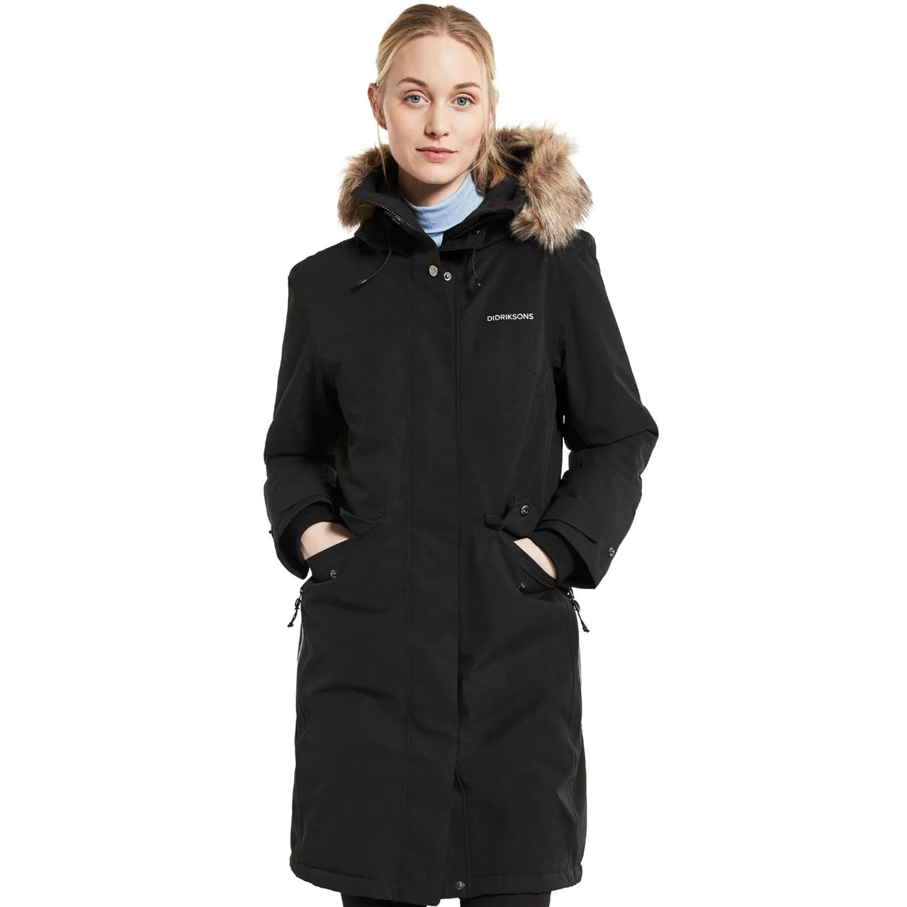 Didriksons Erika 3 Womens Parka | Black